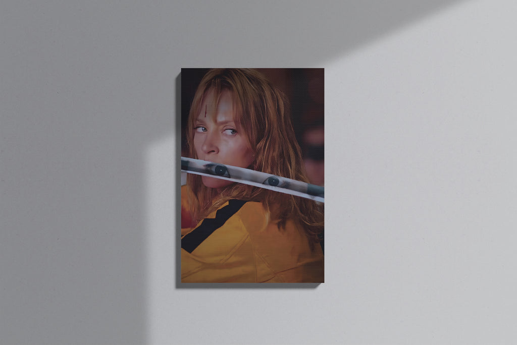 GeekCultcha Kill Bill Beatrix Kiddo Premium Canvas Print