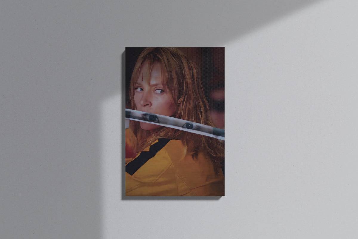 GeekCultcha Kill Bill Beatrix Kiddo Premium Canvas Print