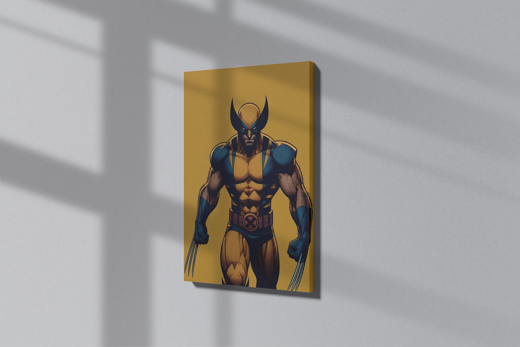 GeekCultcha Marvel Wolverine Premium Canvas Print
