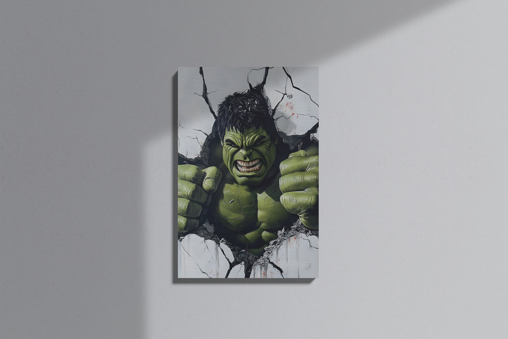 GeekCultcha Marvel Hulk Premium Canvas Print