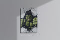 GeekCultcha Marvel Hulk Premium Canvas Print