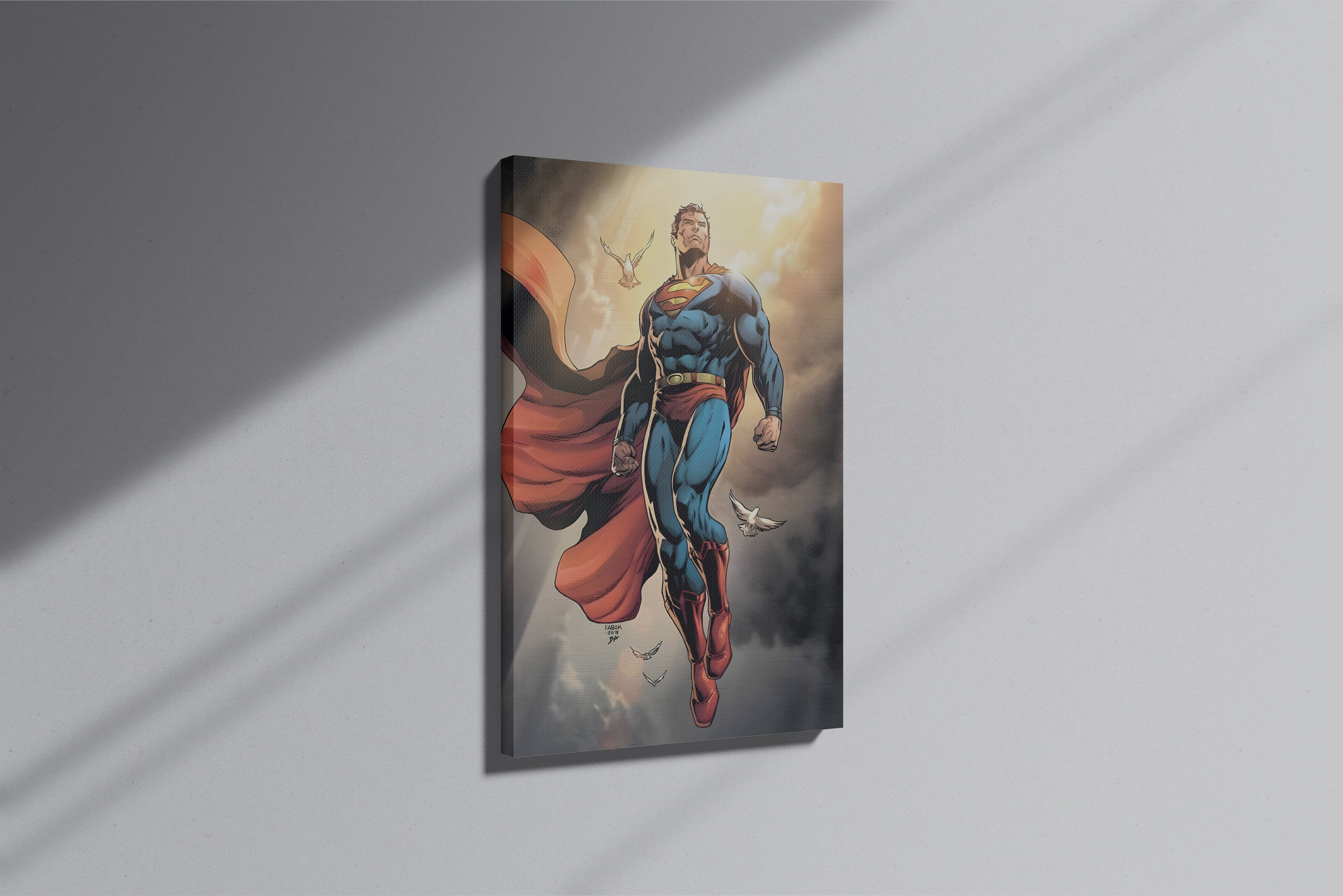 GeekCultcha DC Comics Superman Premium Canvas Print