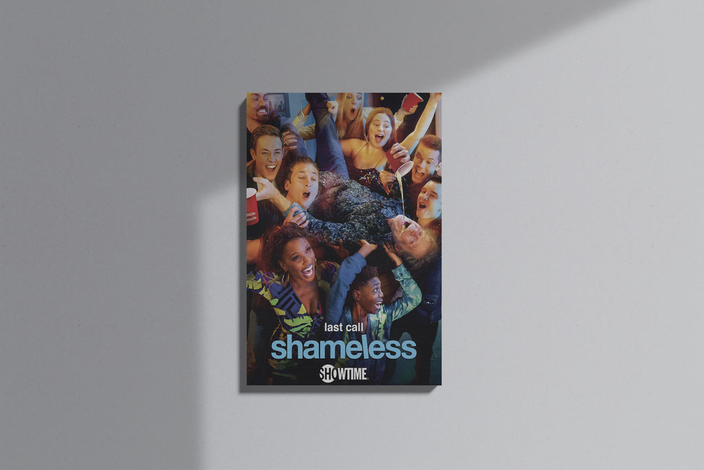 GeekCultcha Showtime Shameless Premium Canvas Print
