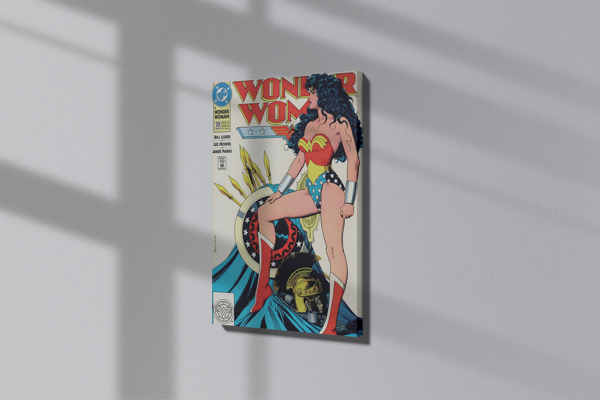 GeekCultcha DC Comics Wonder Woman Premium Canvas Print
