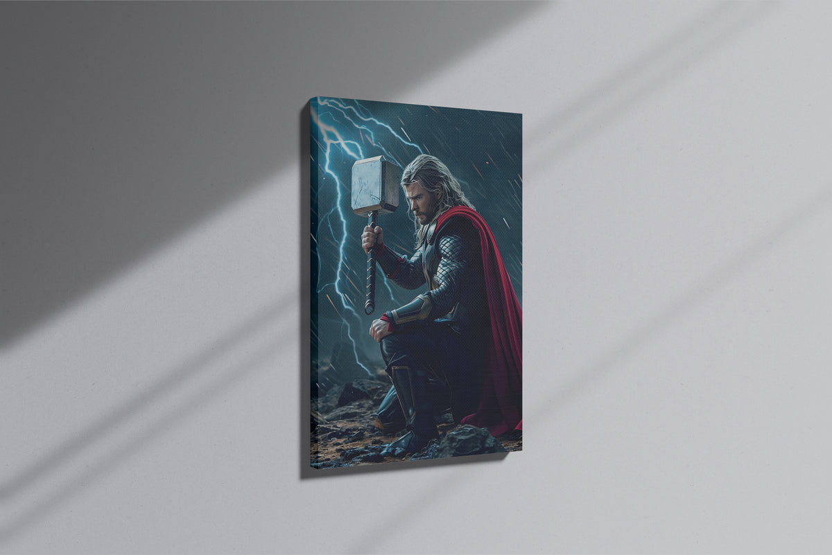 GeekCultcha Marvel Thor Premium Canvas Print