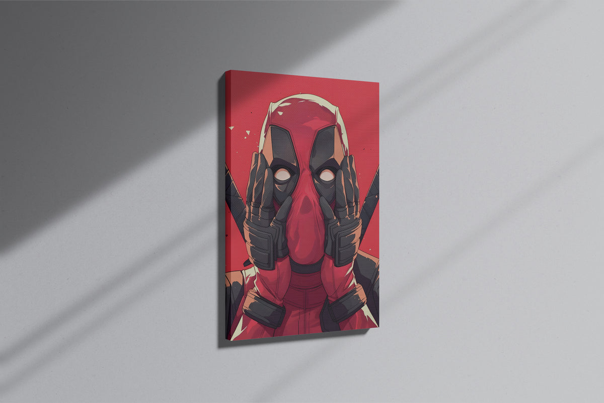 GeekCultcha Marvel Deadpool Premium Canvas Painting Fun