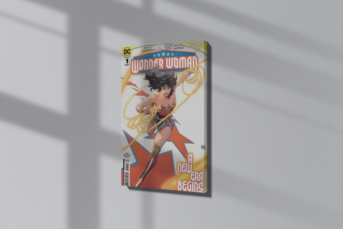 GeekCultcha DC Comics Wonder Woman Premium Canvas Print