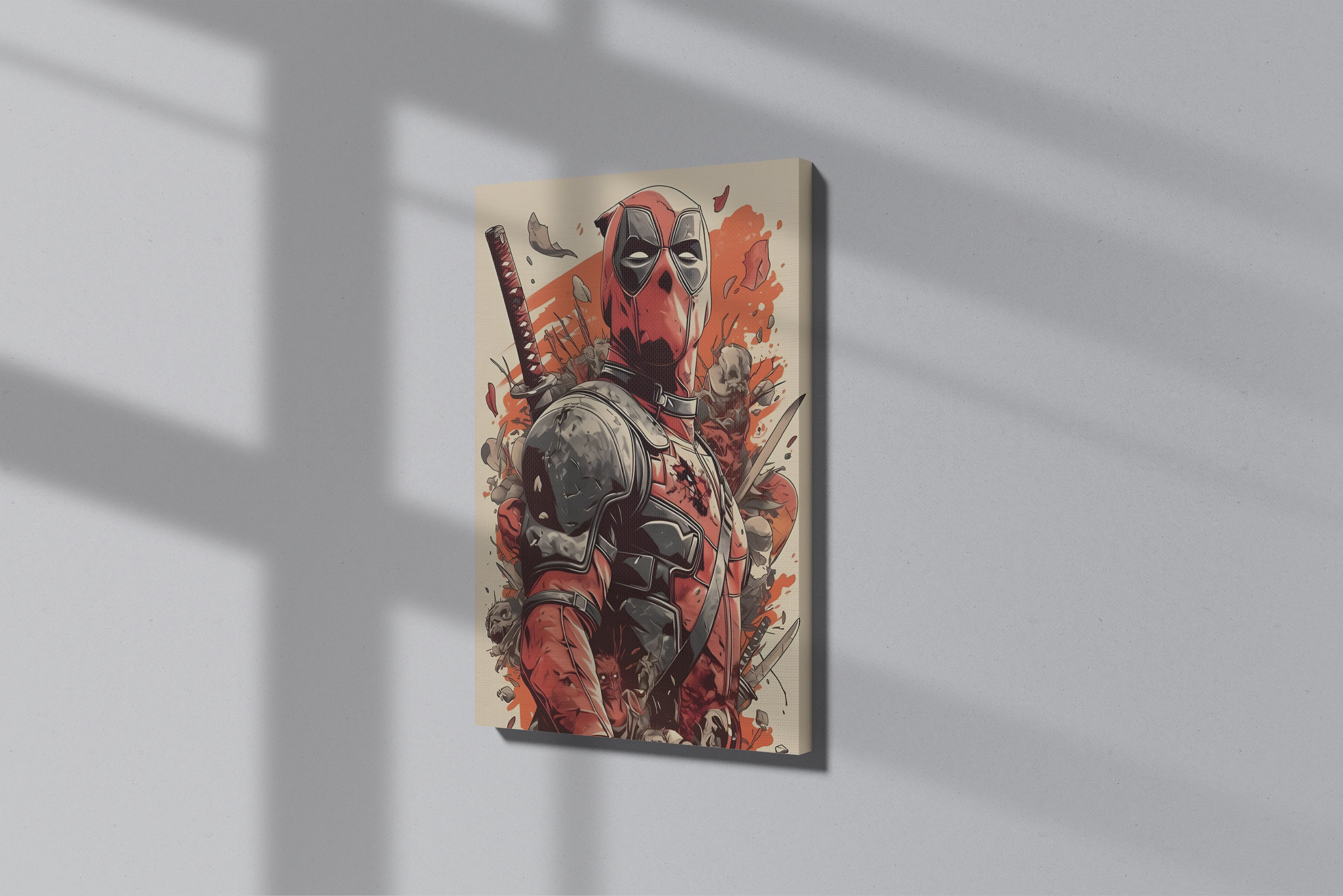 GeekCultcha Marvel Deadpool Premium Canvas Print