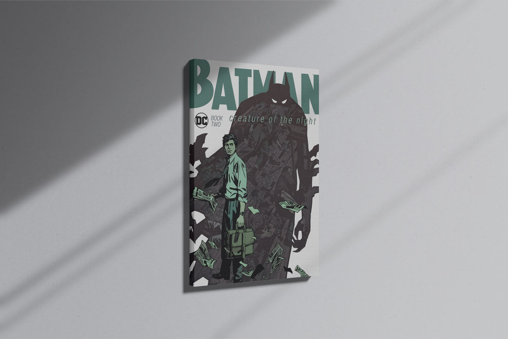 GeekCultcha DC Comics Batman Creature of the Night Premium Canvas Print