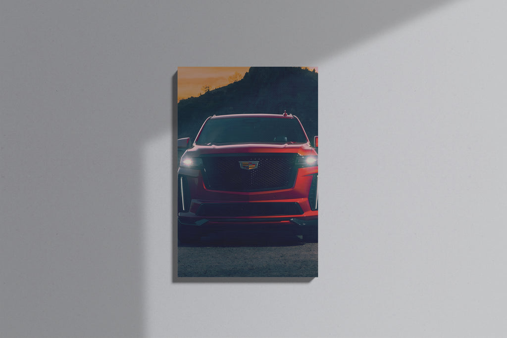 GeekCultcha Cadillac SUV Premium Canvas Painting