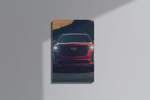 GeekCultcha Cadillac SUV Premium Canvas Painting