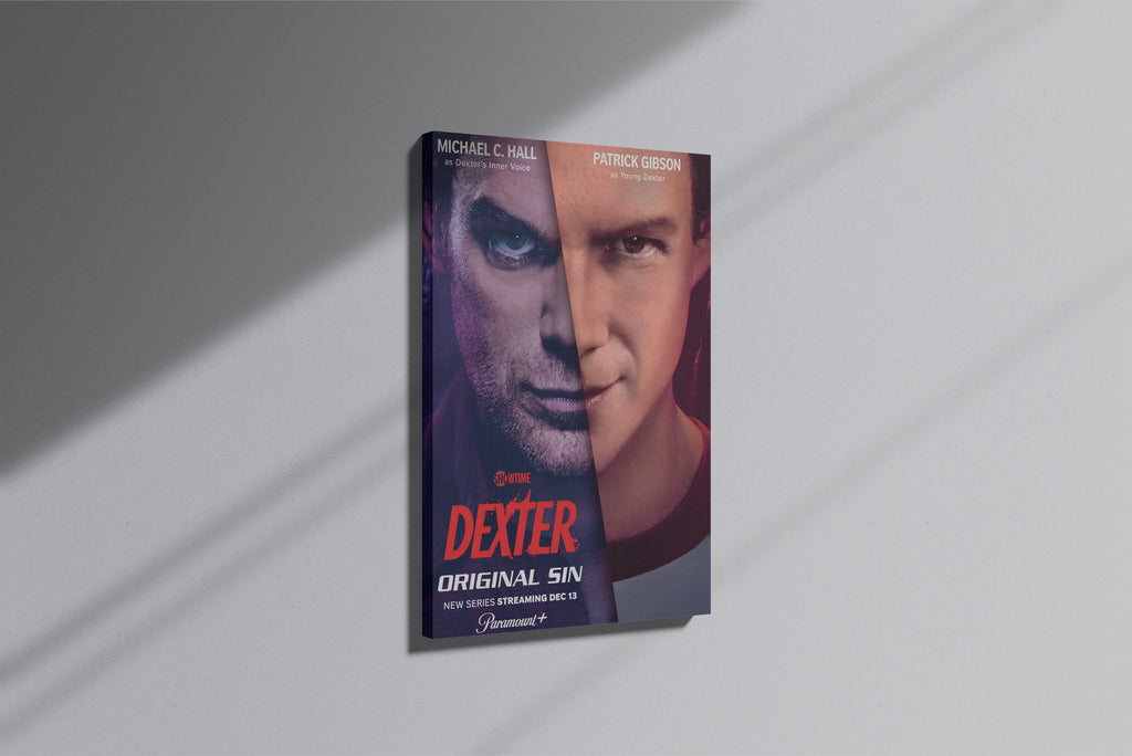 GeekCultcha Dexter Original Sin Premium Canvas Print