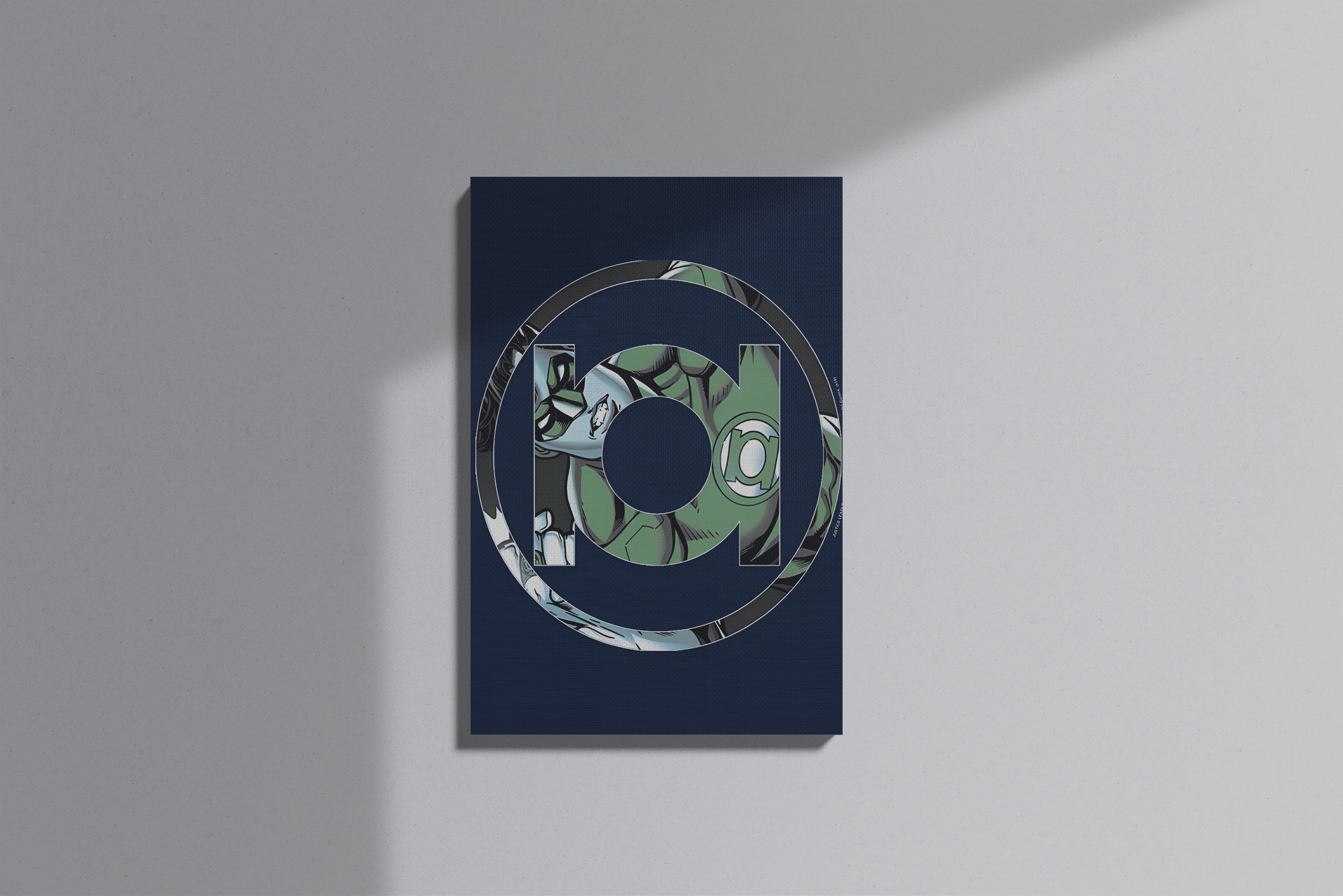 GeekCultcha DC Comics Green Lantern Premium Canvas Print