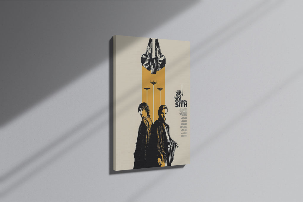 GeekCultcha Star Wars Revenge of the Sith Premium Canvas Print