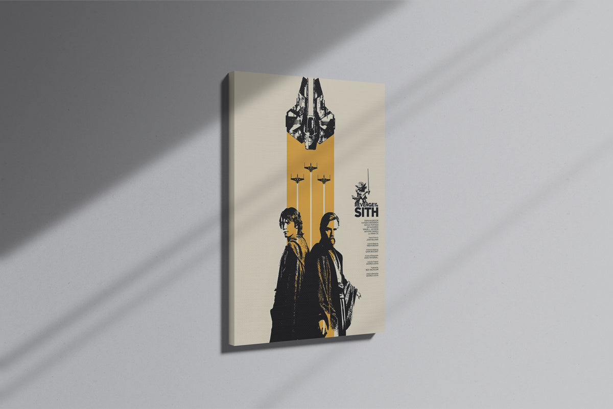 GeekCultcha Star Wars Revenge of the Sith Premium Canvas Print