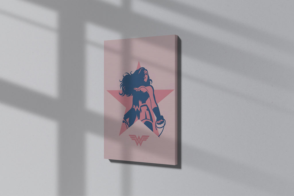 GeekCultcha DC Comics Wonder Woman Premium Canvas Print