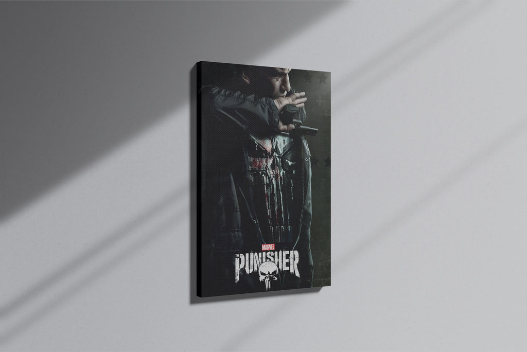 GeekCultcha Marvel The Punisher Premium Canvas Print