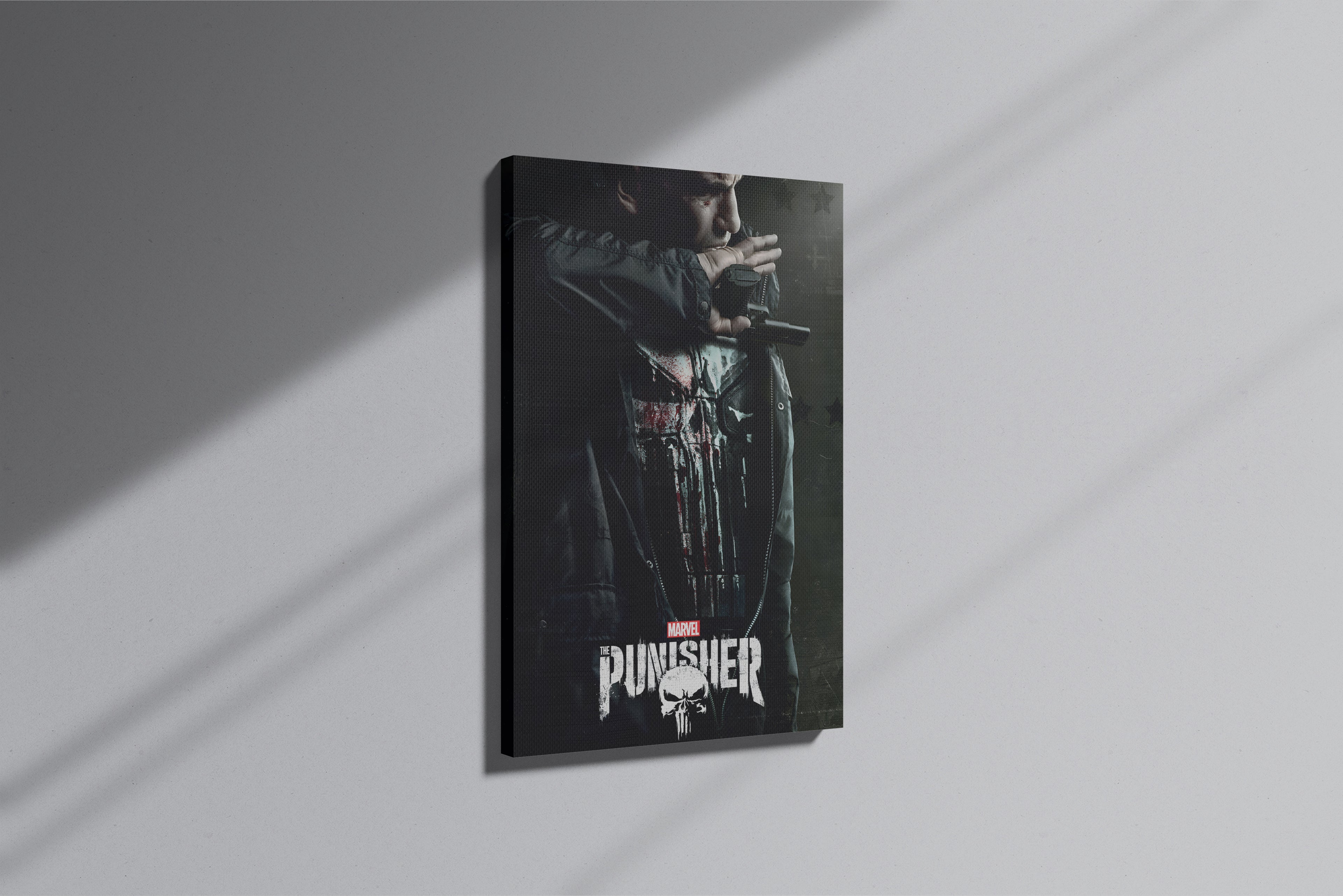 GeekCultcha Marvel The Punisher Premium Canvas Print