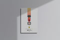 GeekCultcha Ferrari Leclerc Premium Canvas Print