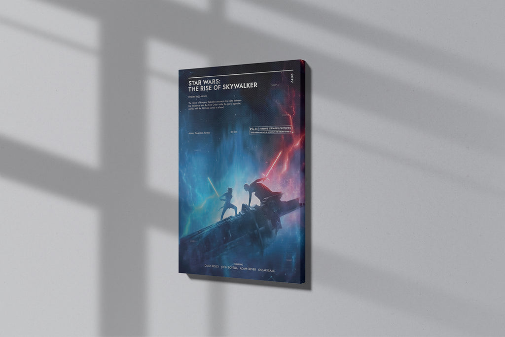 GeekCultcha Star Wars The Rise of Skywalker Premium Canvas Print