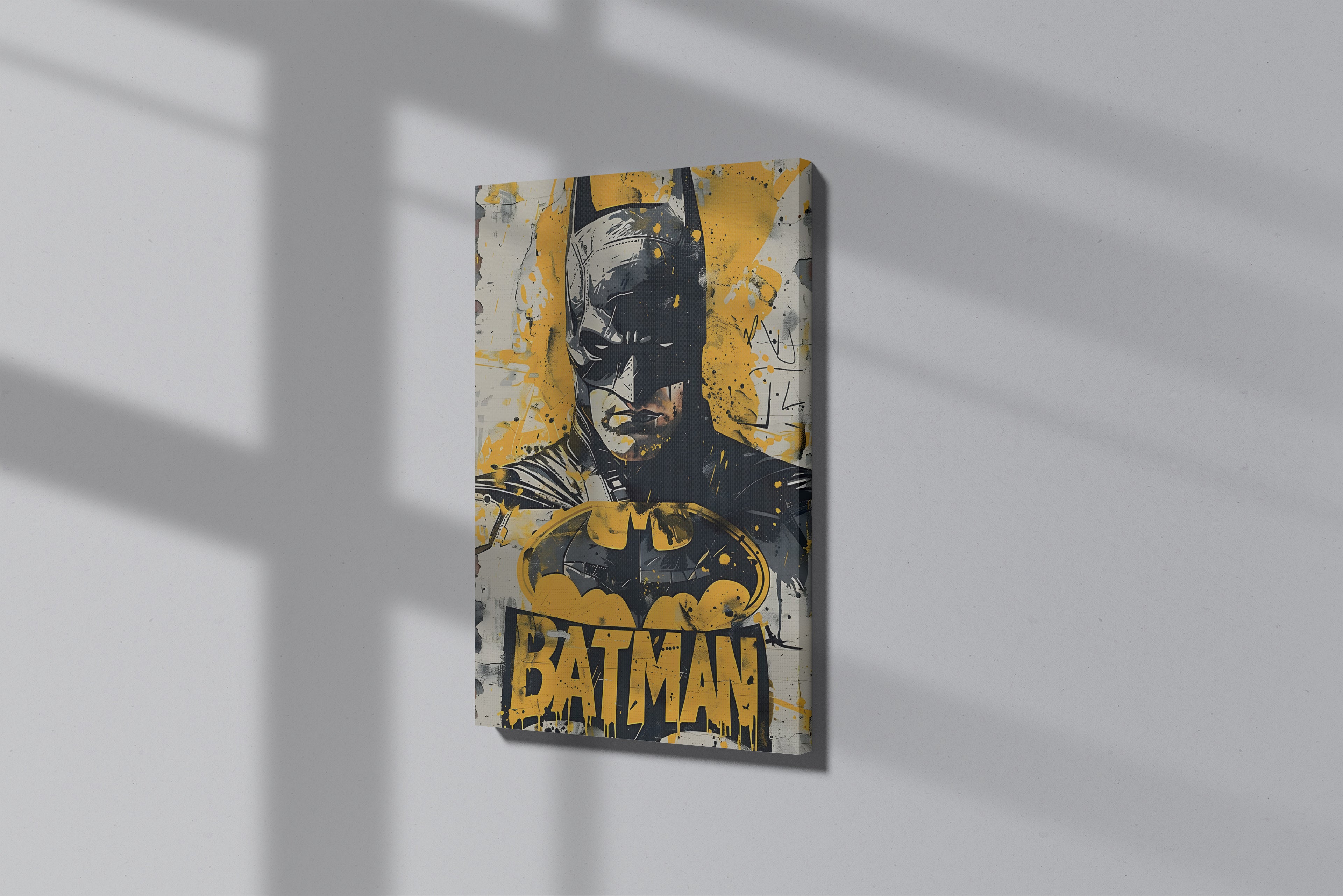 GeekCultcha DC Comics Batman Premium Canvas Painting Modern Style