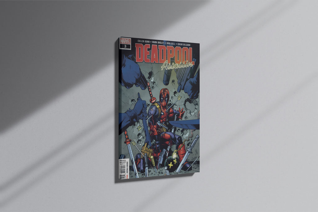 GeekCultcha Marvel Deadpool Premium Canvas Print