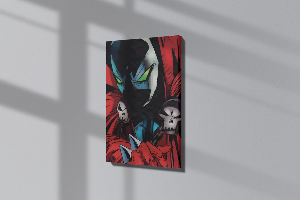 GeekCultcha Spawn Character Themed Premium Canvas Print