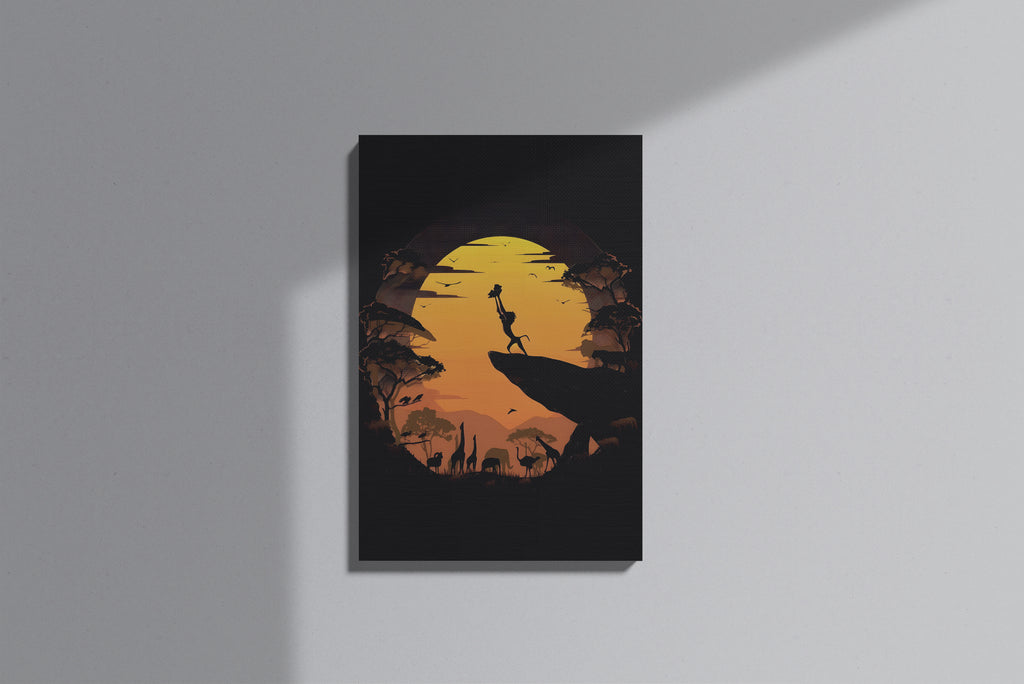 GeekCultcha Disney The Lion King Canvas Painting