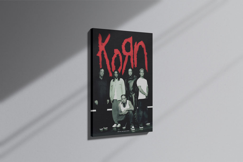 GeekCultcha Korn Group Premium Canvas Print