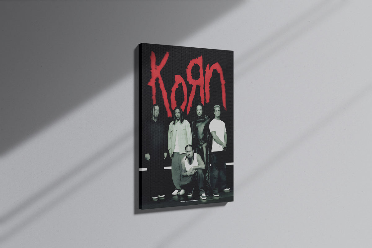 GeekCultcha Korn Group Premium Canvas Print
