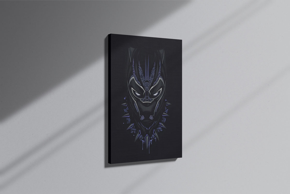 GeekCultcha Marvel Black Panther Premium Canvas Print