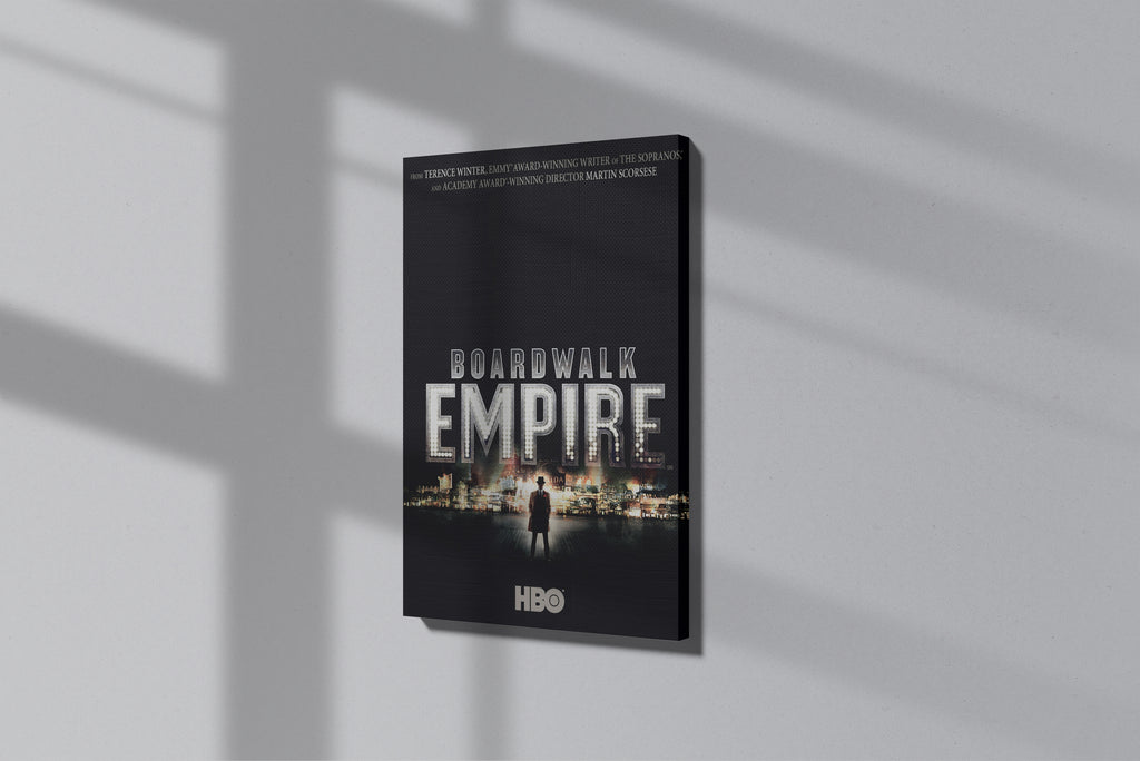 GeekCultcha Boardwalk Empire HBO Premium Canvas Print