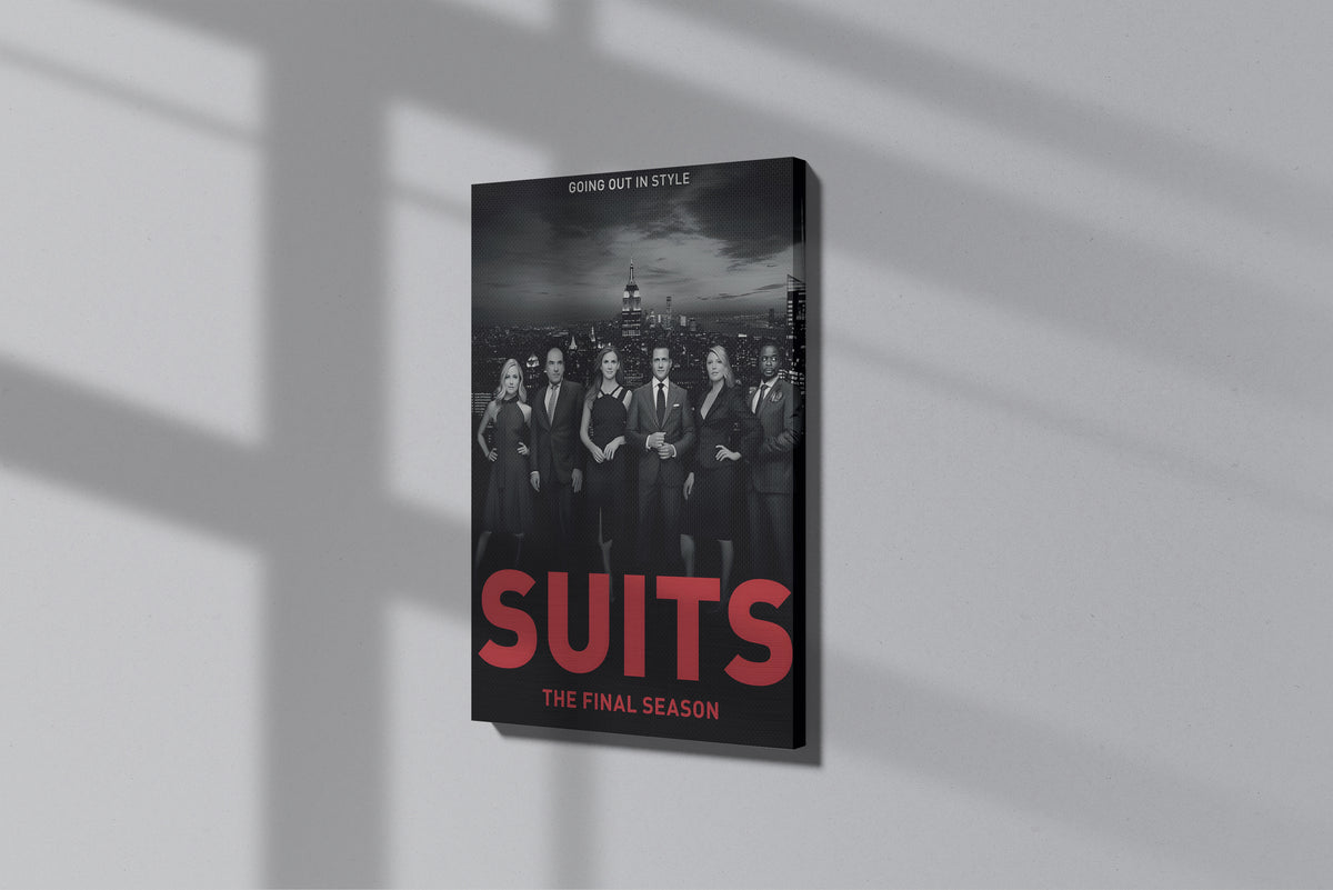 GeekCultcha Suits The Final Season Premium Canvas Print