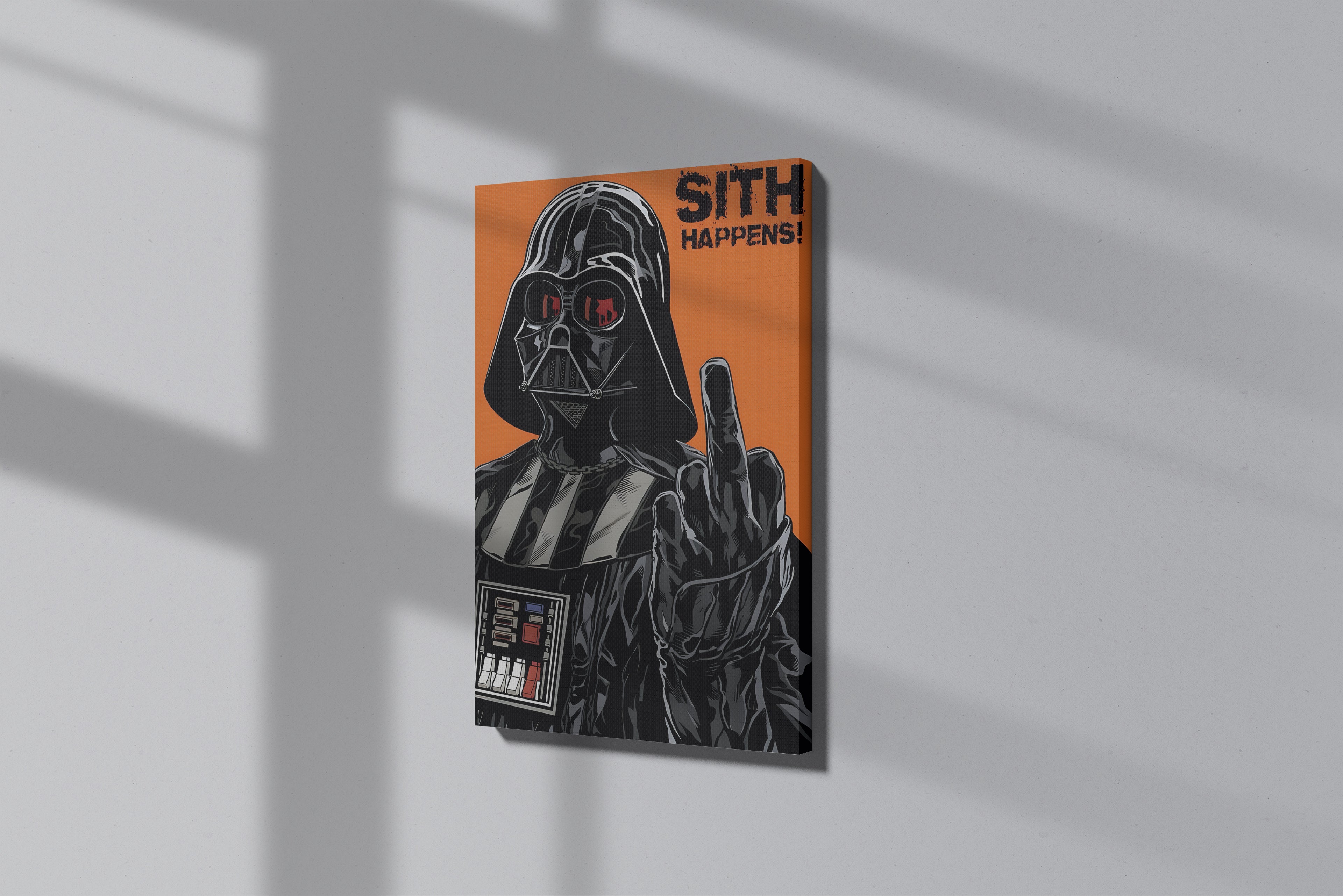 GeekCultcha Star Wars Darth Vader Premium Canvas Print