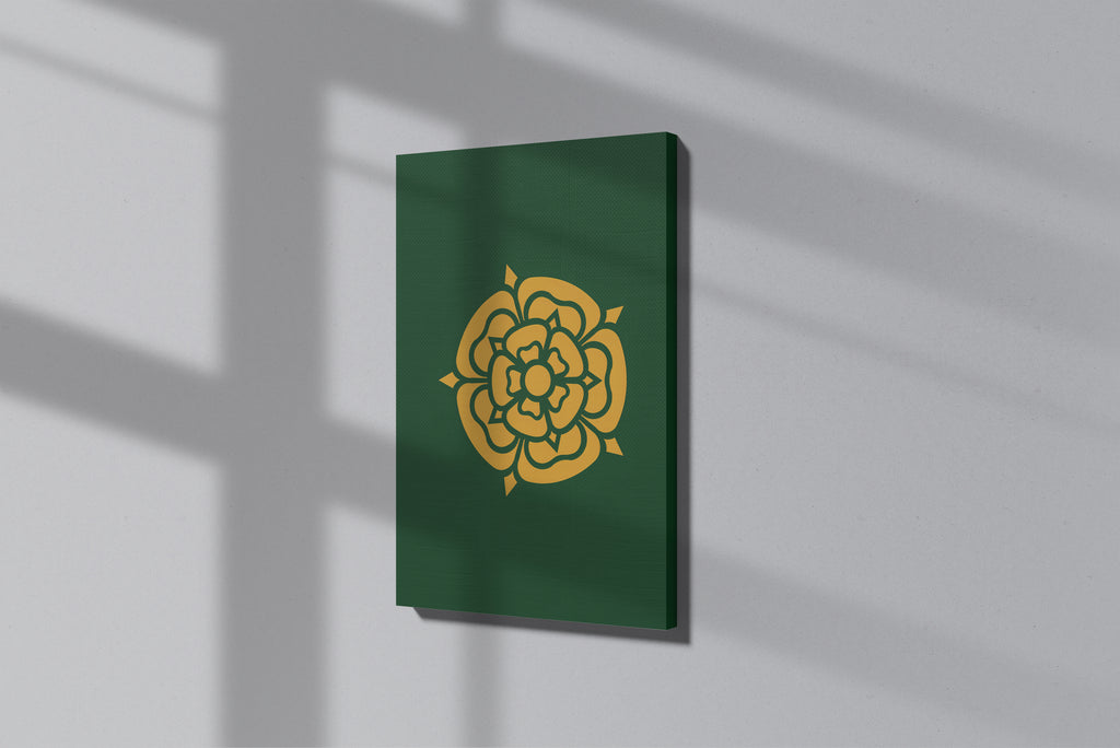 GeekCultcha House of York Badge Premium Canvas Painting