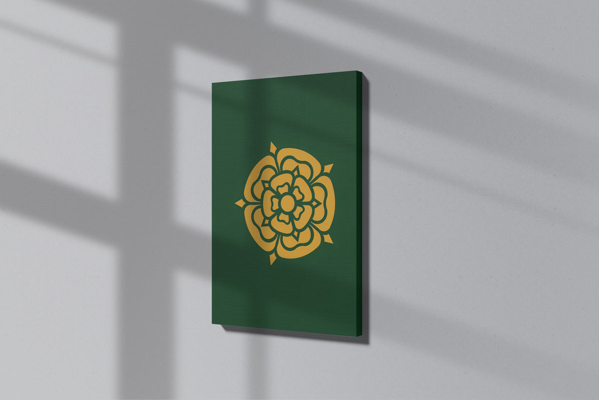 GeekCultcha House of York Badge Premium Canvas Painting