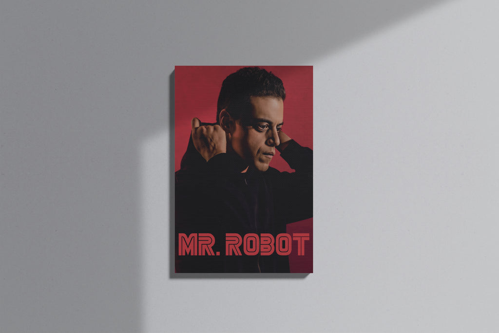 GeekCultcha Mr. Robot Canvas Painting