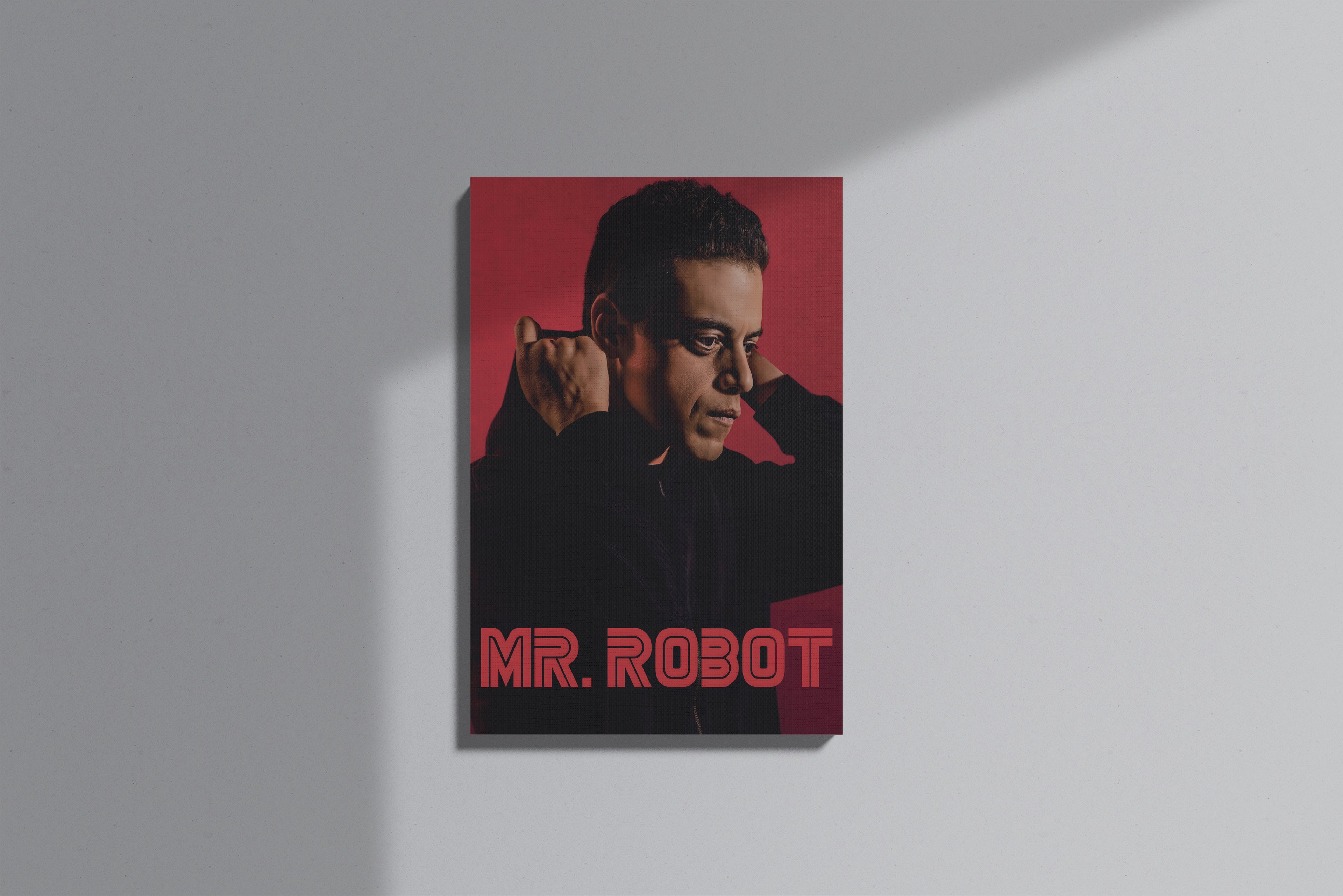 GeekCultcha Mr. Robot Canvas Painting