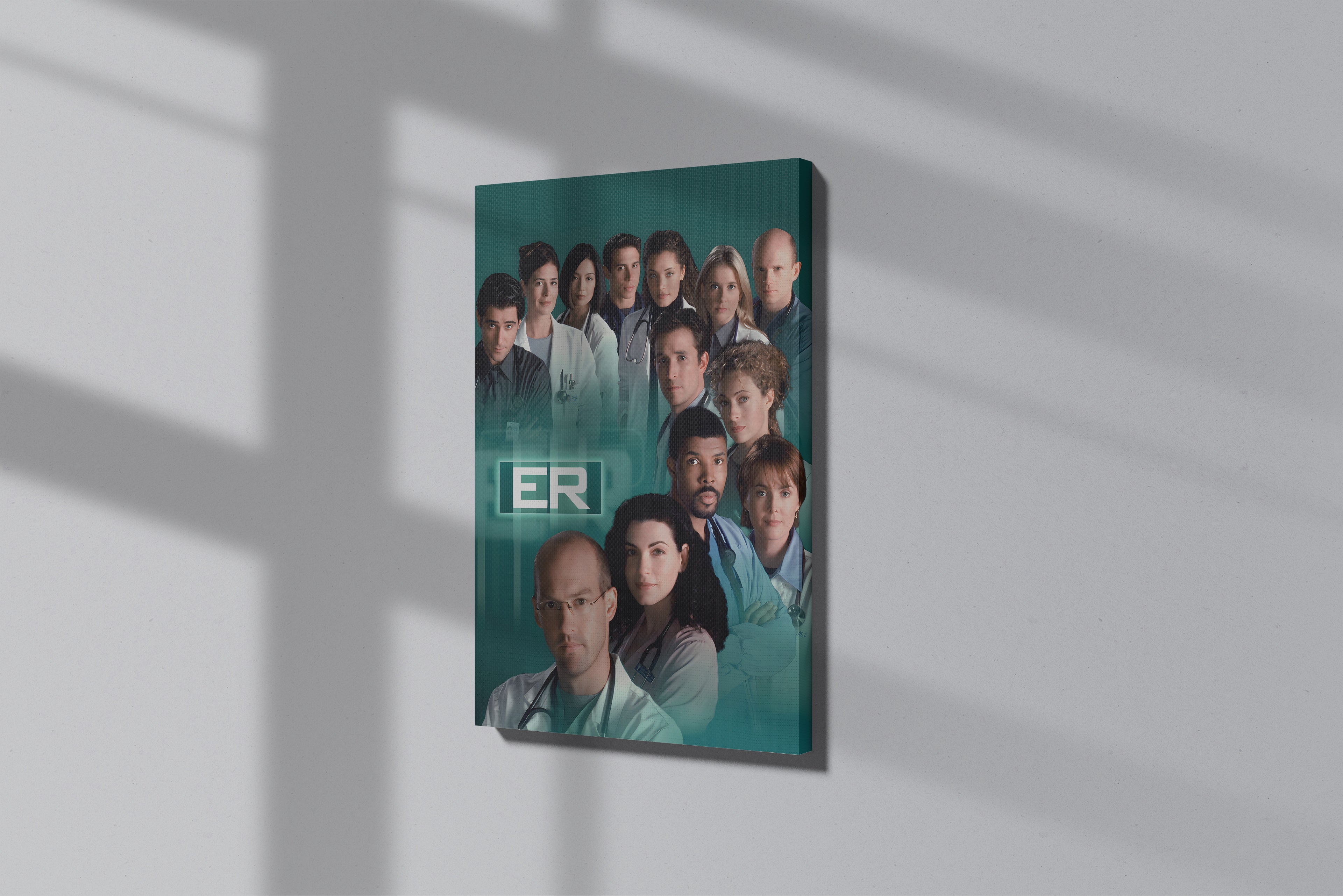 GeekCultcha ER TV Series Premium Canvas Painting