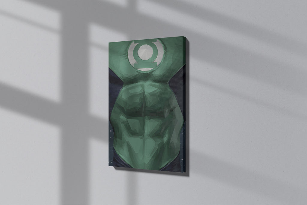 GeekCultcha DC Comics Green Lantern Premium Canvas Print