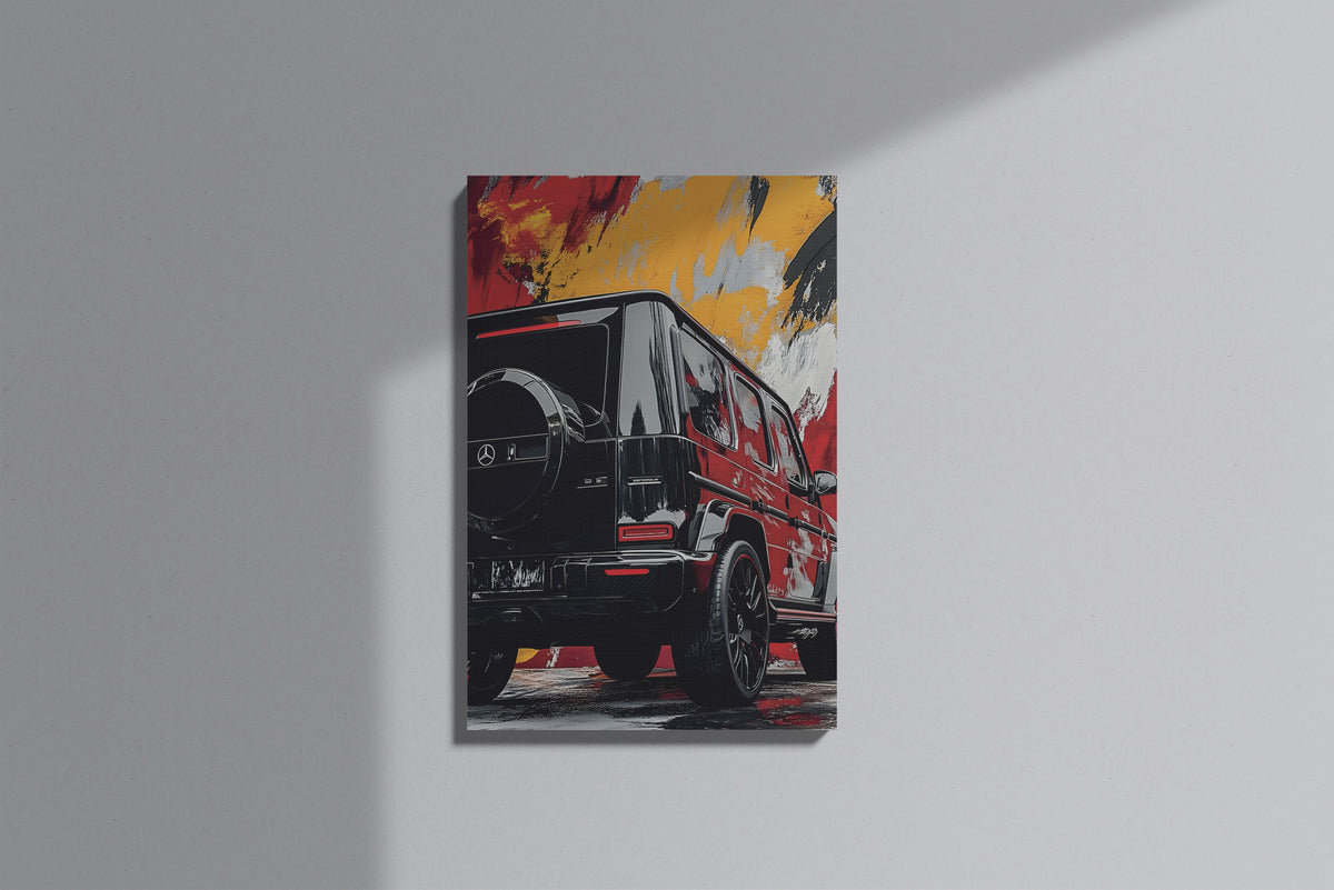 GeekCultcha Mercedes-Benz G-Class Modern Premium Canvas Print