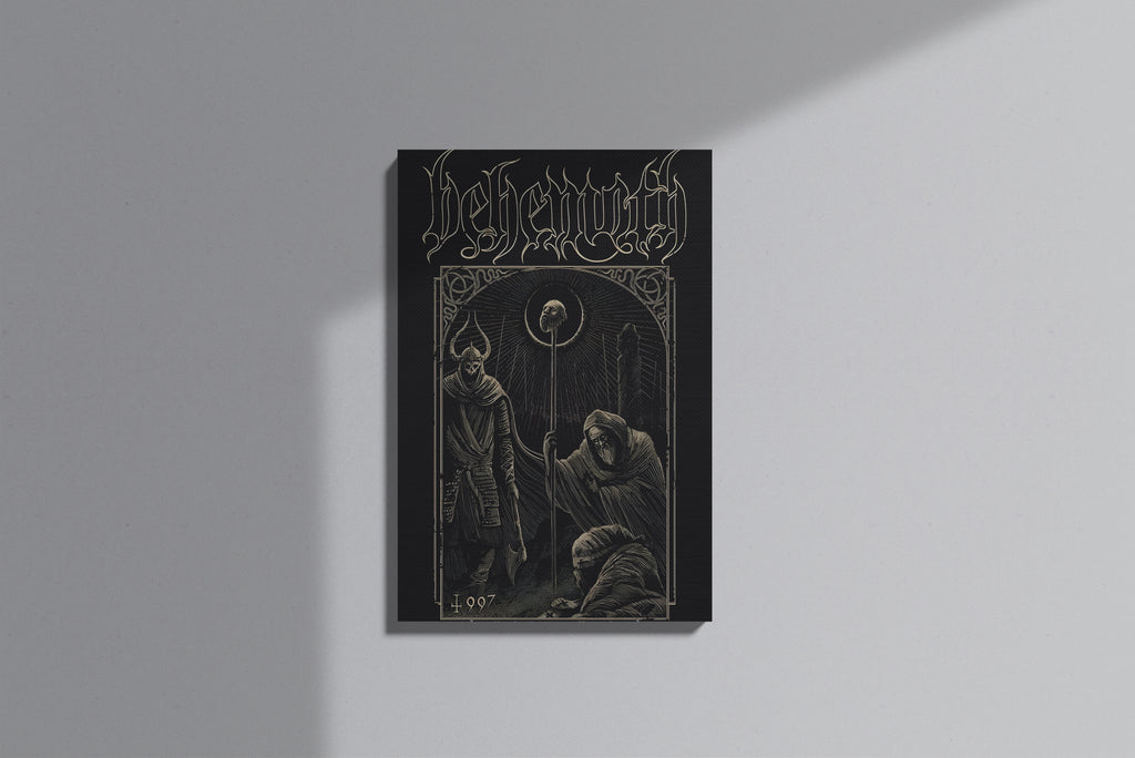 GeekCultcha Behemoth Dark Art Premium Canvas Painting
