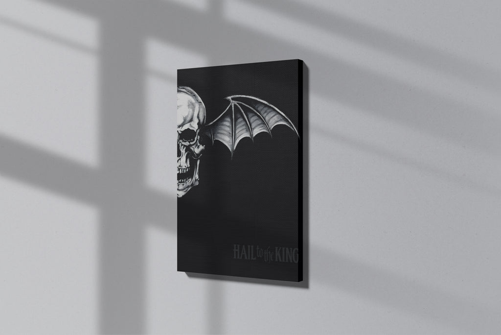 GeekCultcha Avenged Sevenfold Hail to the King Premium Canvas Print