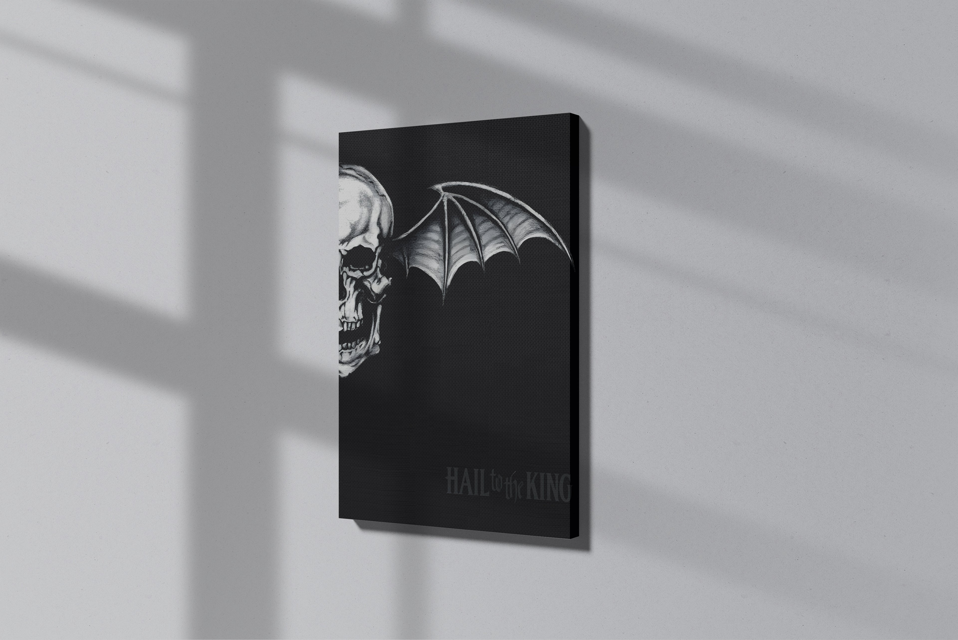 GeekCultcha Avenged Sevenfold Hail to the King Premium Canvas Print
