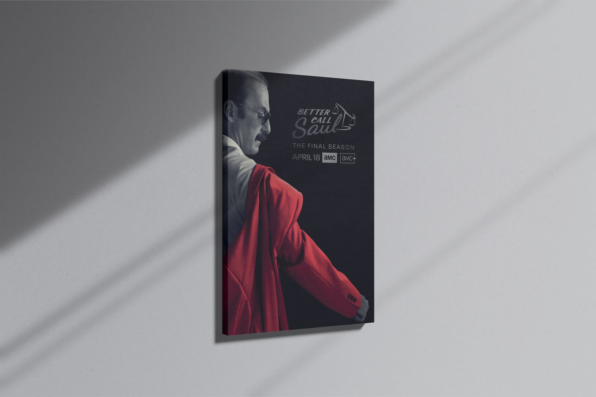 GeekCultcha Better Call Saul Last Season Premium Canvas Print