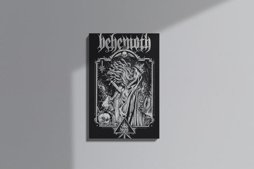 GeekCultcha Behemoth Themed Premium Canvas Painting Gothic Style