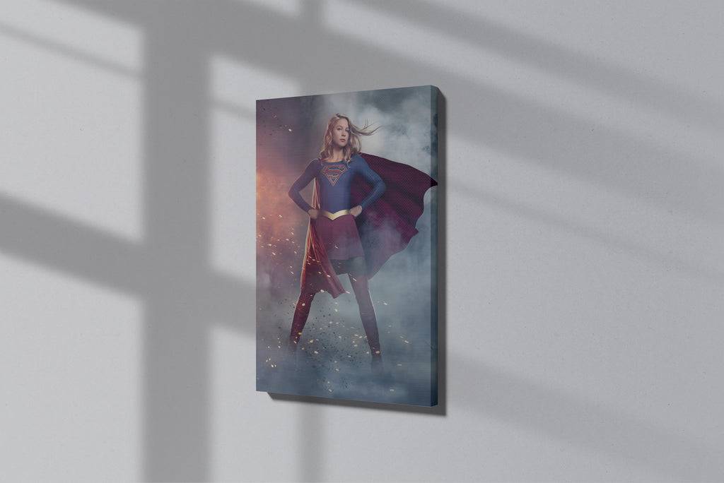 GeekCultcha DC Comics Supergirl Premium Canvas Print