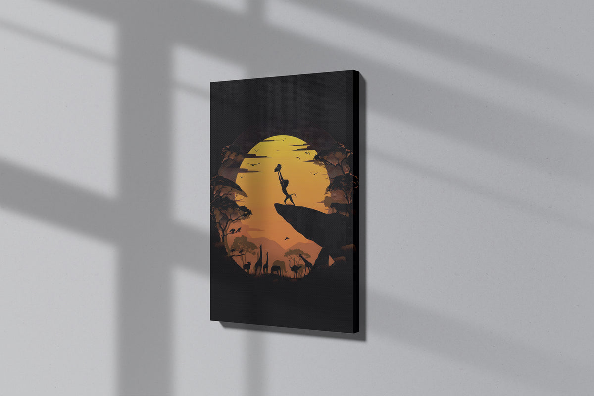 GeekCultcha Disney The Lion King Canvas Painting