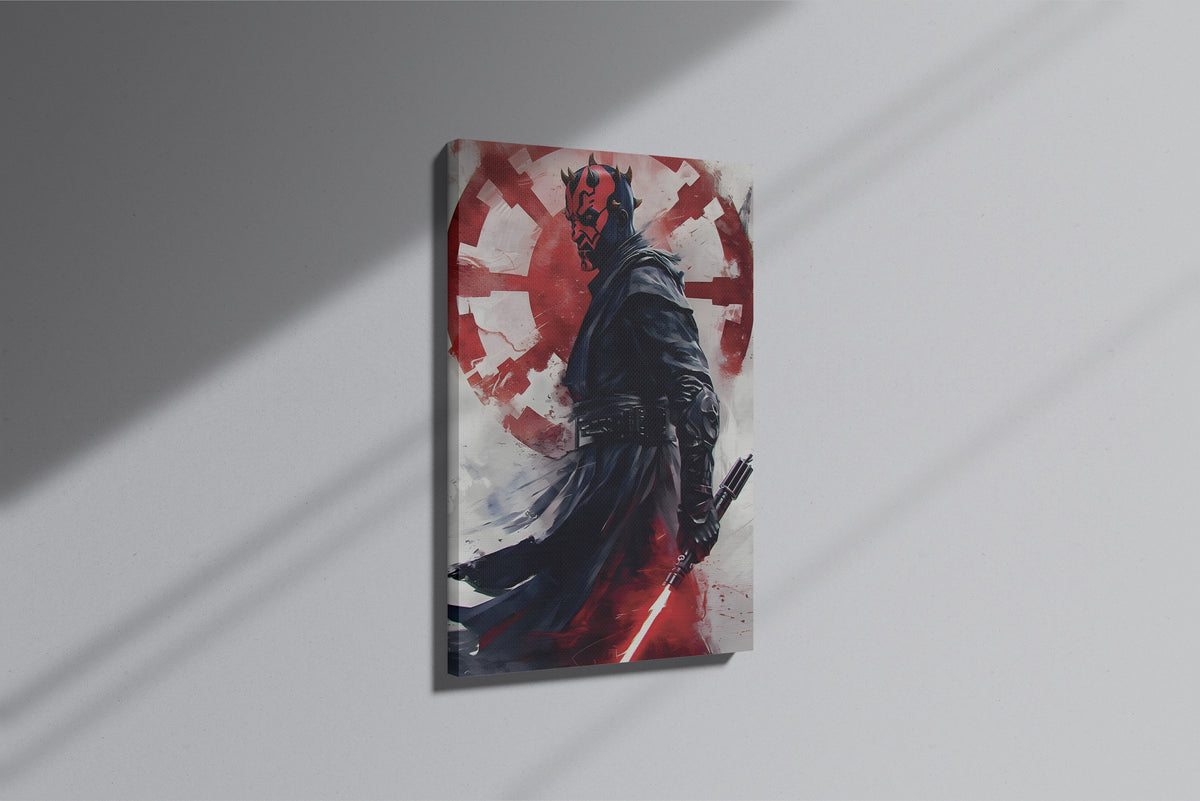 GeekCultcha Star Wars Darth Maul Premium Canvas Print