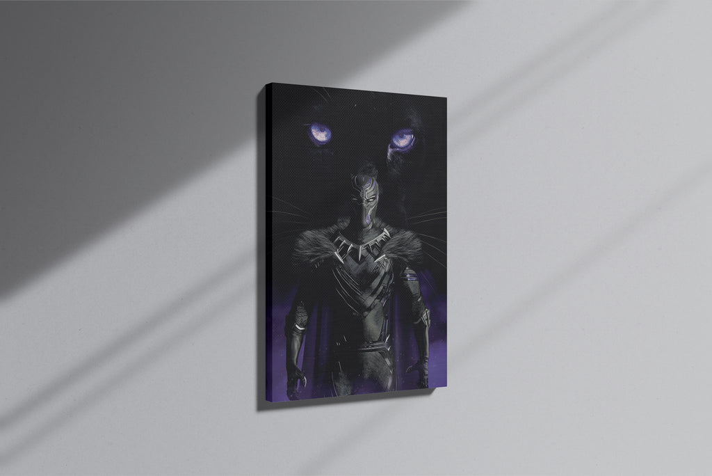 GeekCultcha Marvel Black Panther Premium Canvas Print